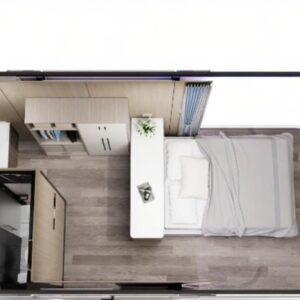 Capsula AlphaPod, Casa Modulara Smart, 18m2