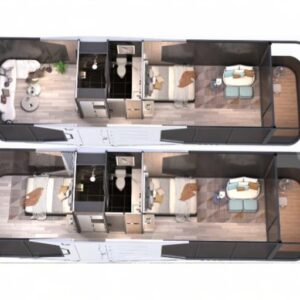 Capsula ArkOne, Capsula Smart, Casa Modulara Smart, 38.9 m2