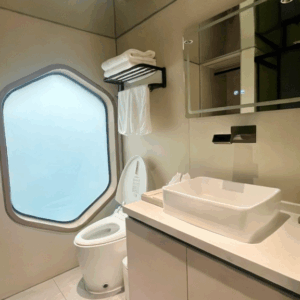 Capsula HoneyPod interior, Casa Modulara Smart