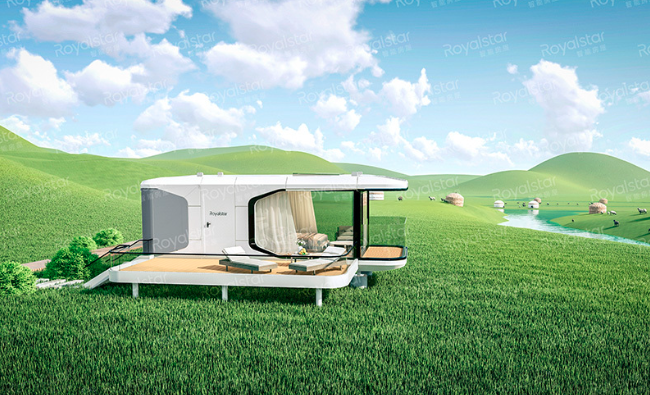 Capsula Modulara pe camp, Casa Modulara pe camp